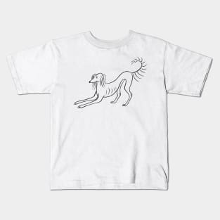 Playful Saluki Kids T-Shirt